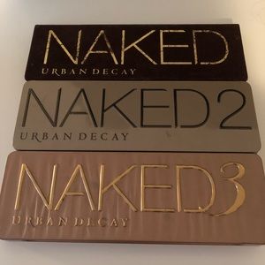 3 Urban Decay Naked Palettes